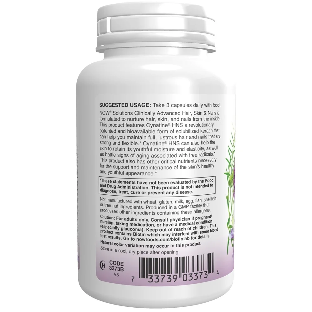 NOW Solutions Hair, Skin & Nails - 90 Capsules
