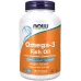 NOW Omega-3 - 180 Softgels - Image 1