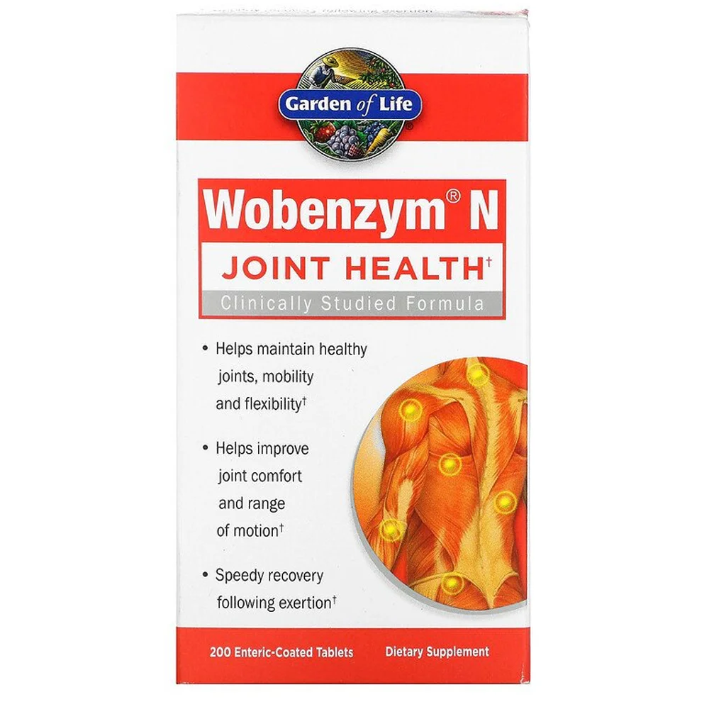 Garden of Life Wobenzym N Joint Health
