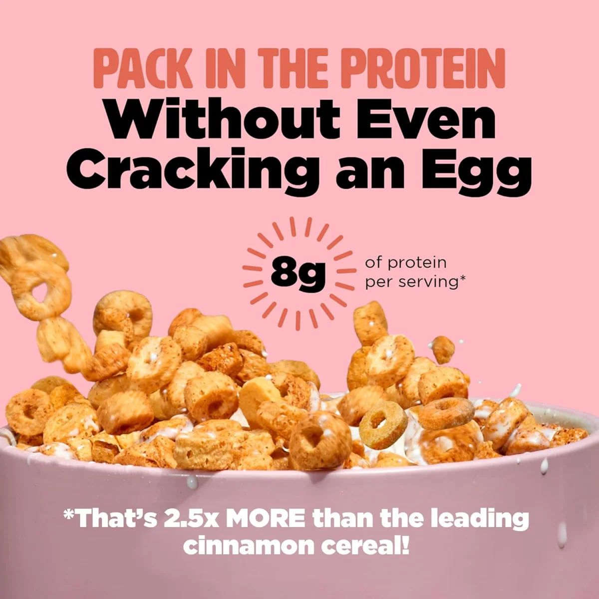 Three Wishes Gluten Free Protein Cereal, Cinnamon - 8.6 oz