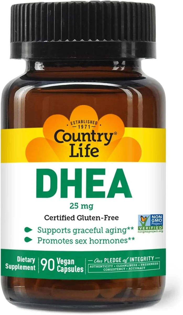 Country Life DHEA - 25 mg - 90 Vegetarian Capsules