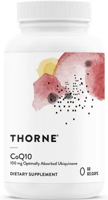 Thorne CoQ10 - Formerly Q-Best 100 - 100 mg - 60 Gel Caps