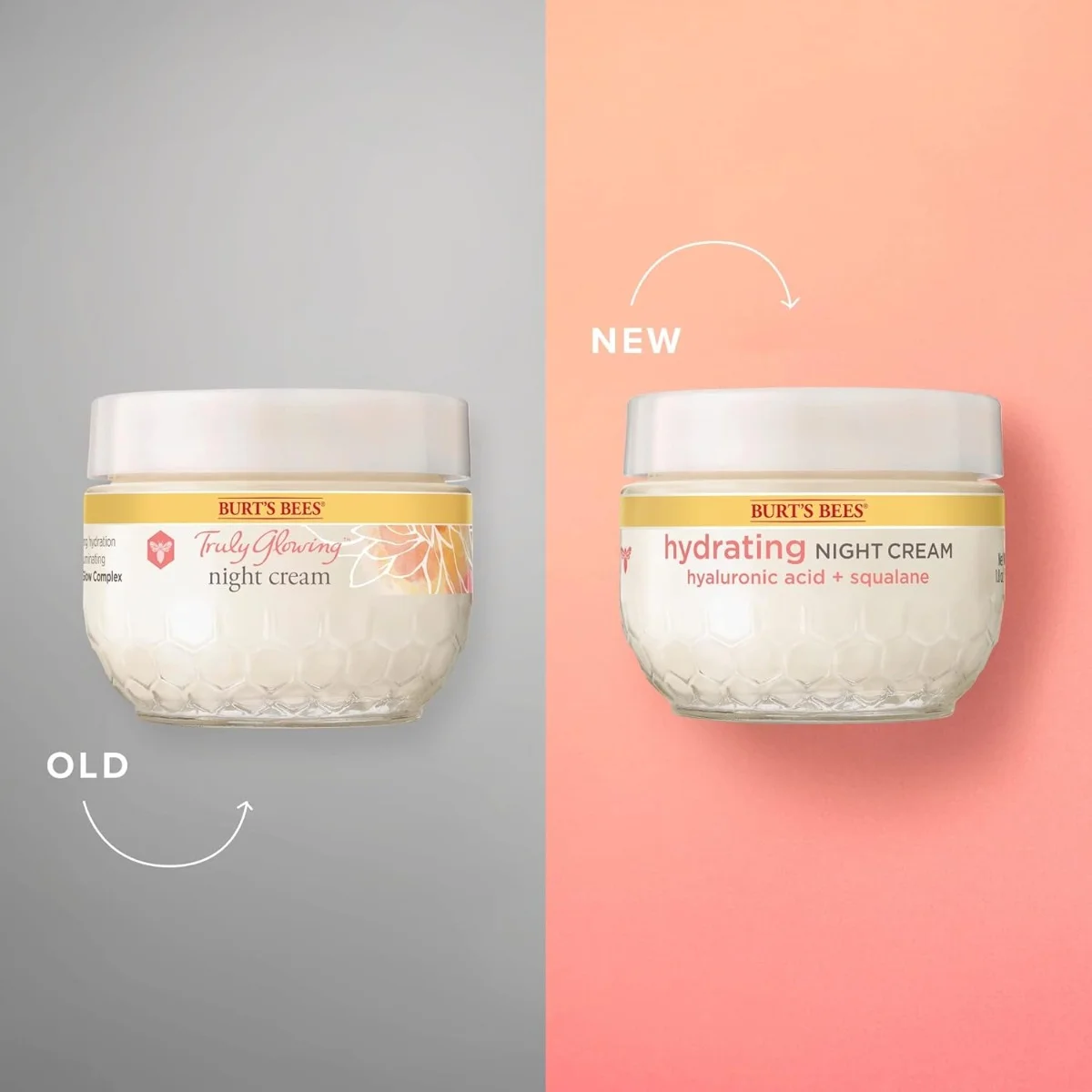 Burt's Bees Truly Glowing Night Cream Unisex 1.8 oz