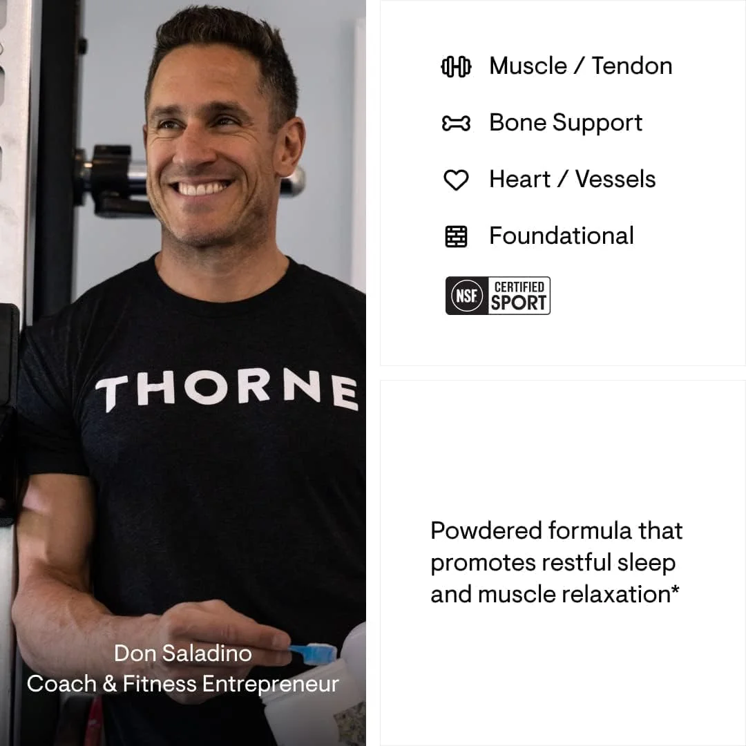 Thorne, Magnesium Bisglycinate, 6.5 oz (187 g)