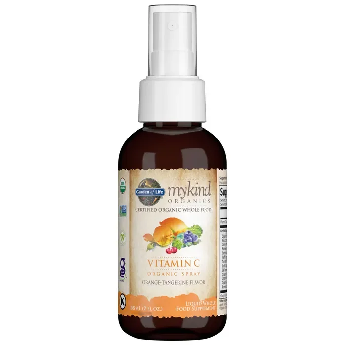 Garden of Life Organics Vitamin C Organic Spray Orange-Tangerine - 2 oz