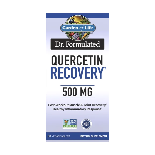 Garden of Life Dr Formulated Quercetin Recovery - 500 mg - 30 Vegan Tablets