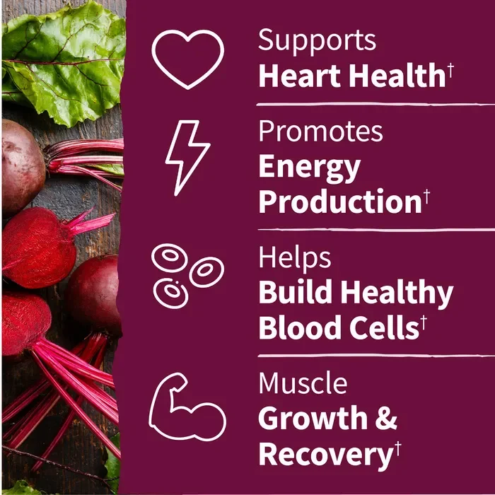 Garden of Life Organic Beets Gummies Raspberry - 60 Gummies
