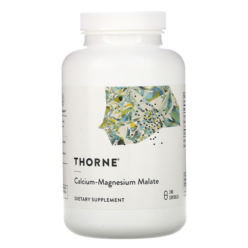 Thorne Calcium-Magnesium Malate - 240 Capsules
