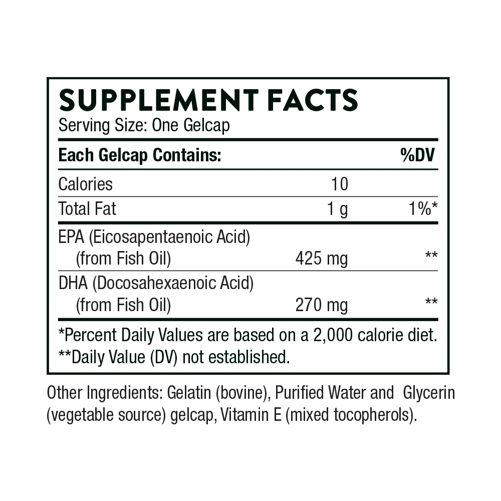 Thorne Super EPA - 90 Gel Caps