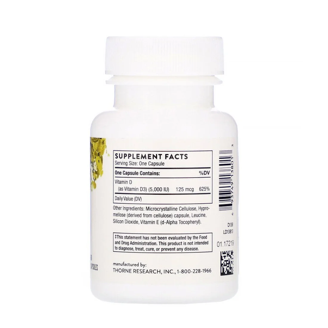 Thorne D-5000 - NSF Certified for Sport - 60 Capsules