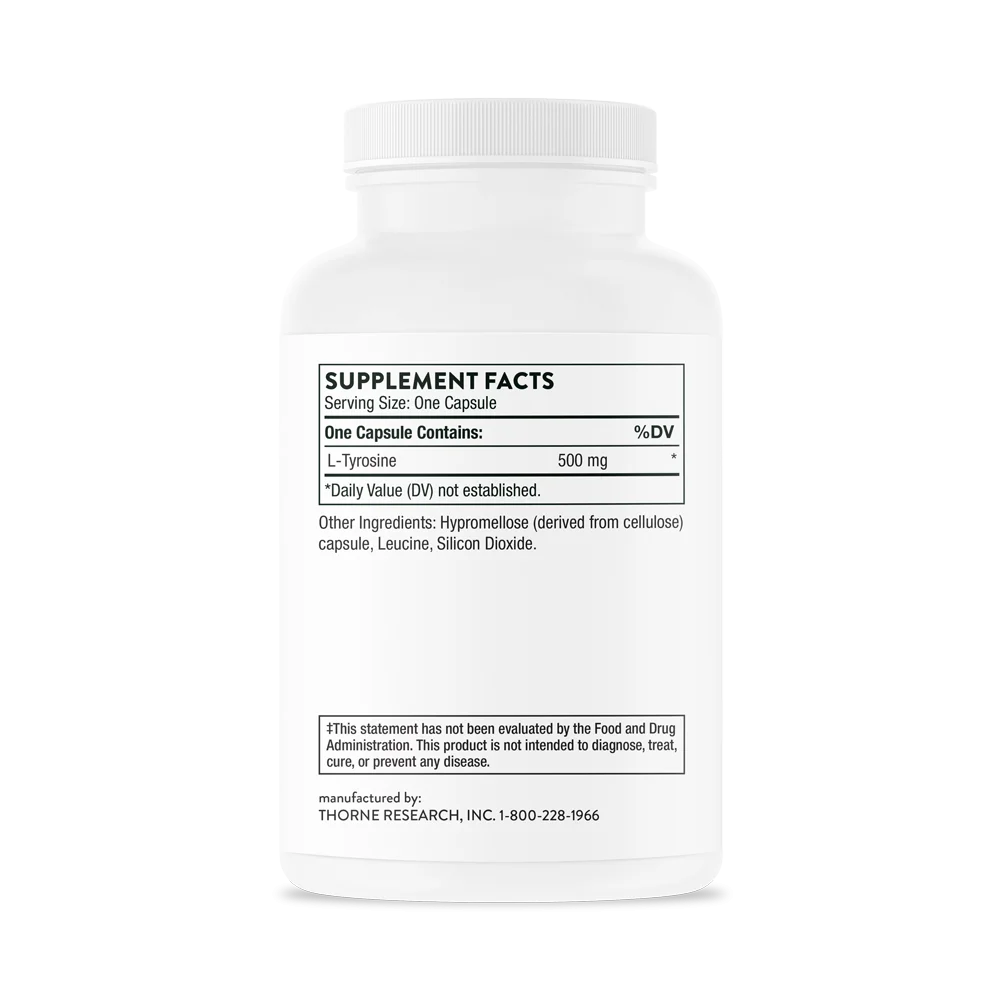 Thorne Research	L-Tyrosine 90 caps