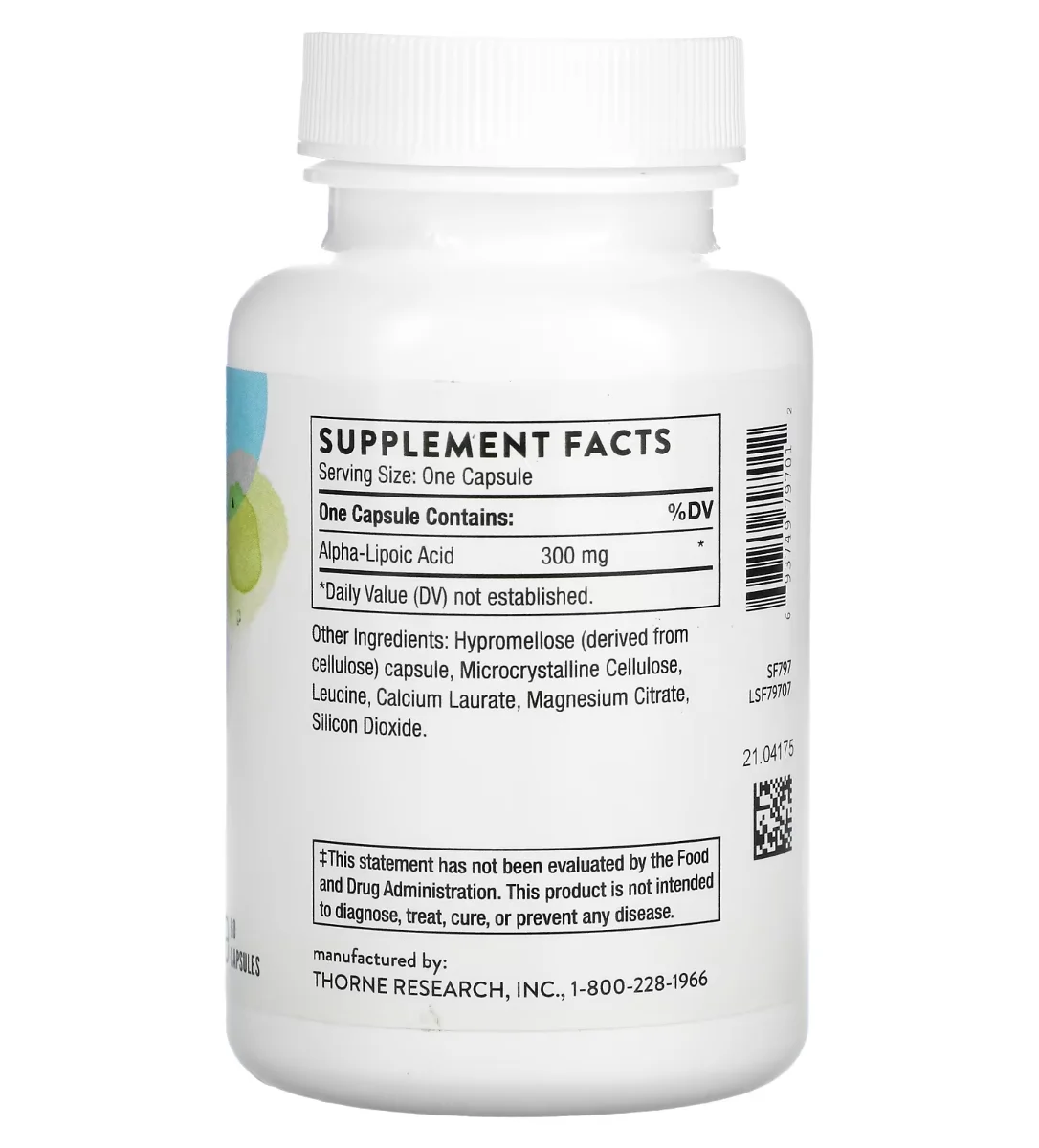 Thorne Alpha-Lipoic Acid - 60 Capsules