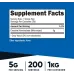Nutricost Creatine Monohydrate Powder Unflavored - 2.2 lbs - Image 3
