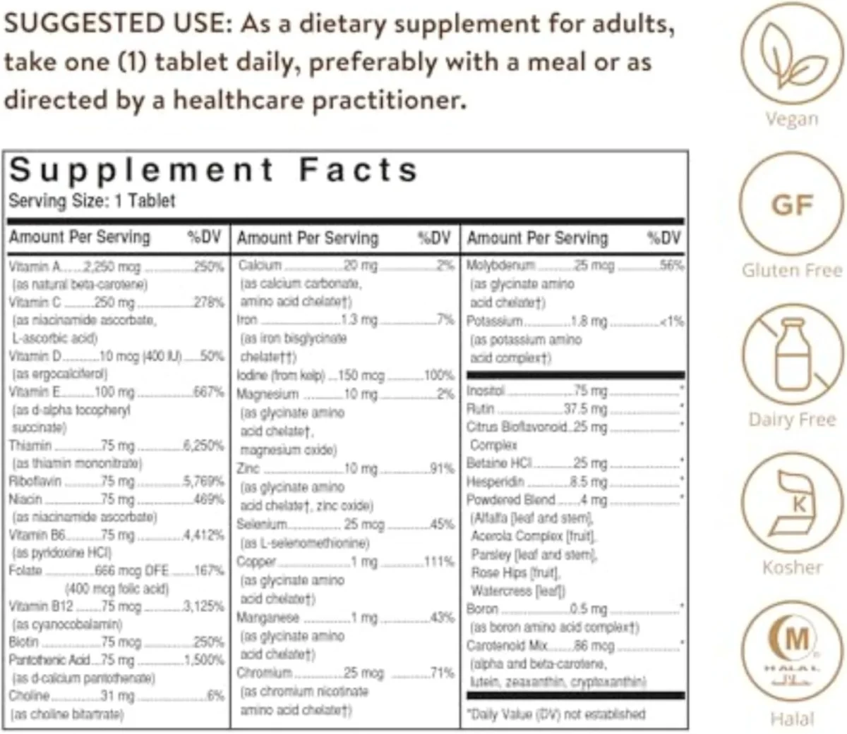 Solgar Formula VM-75® - 180 Tablets