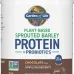 Garden of Life, Plant‑Based Sprouted Barley Protein + Probiotics, Chocolate, 1 lb 4 oz (564 g) - Image 1