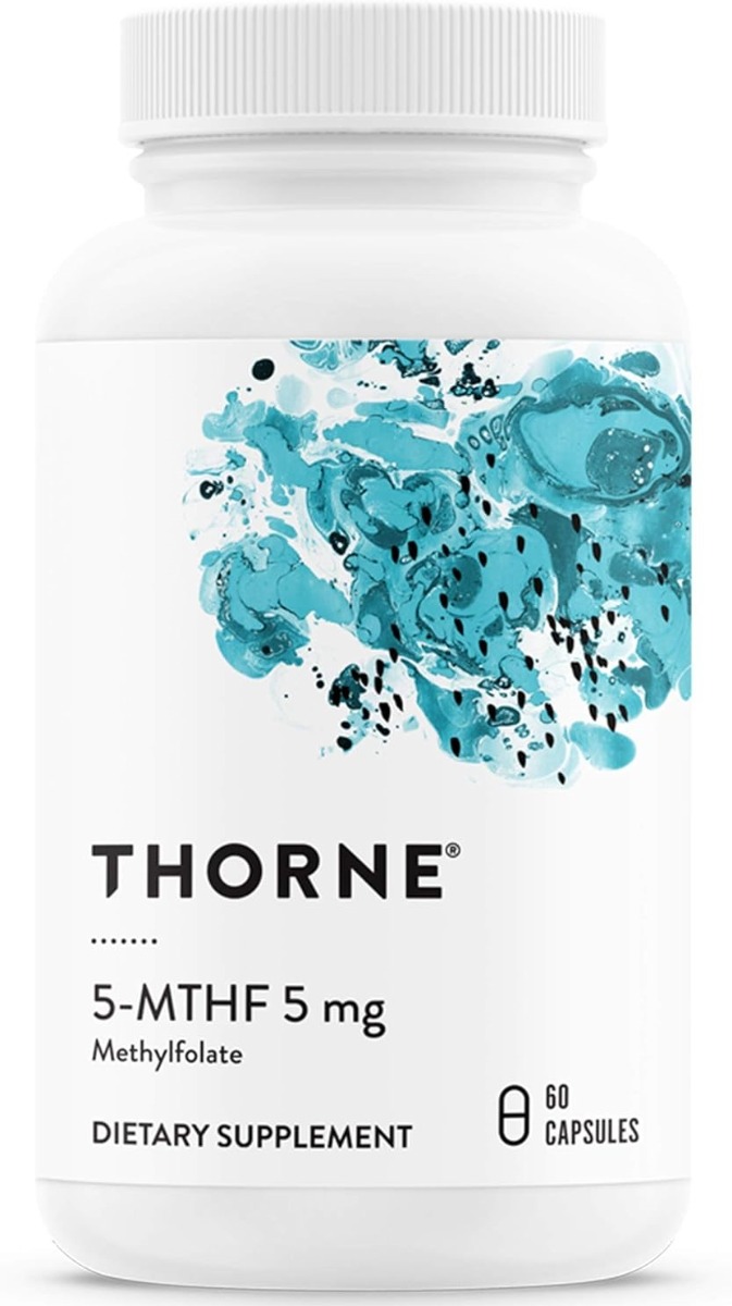 Thorne 5-MTHF Methylfolate - 5 mg - 60 Capsules