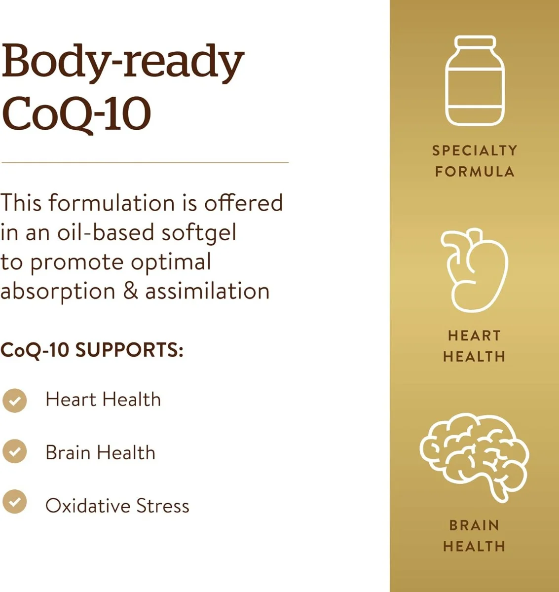 Solgar CoQ-10 - 400 mg - 30 Softgels