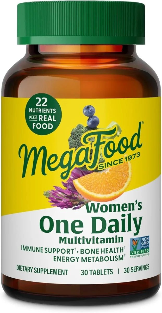 MegaFood Women's One Daily Multivitamin for Women - 30 Tablets