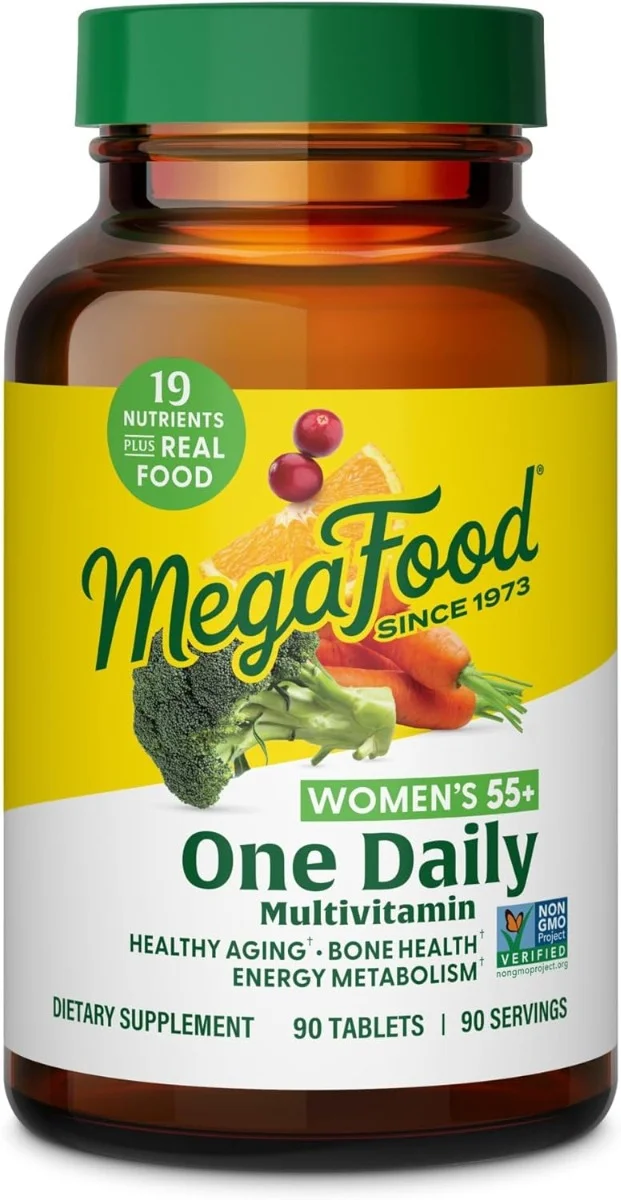 MegaFood Women Over 55+ One Daily Multivitamin - 90 Tablets