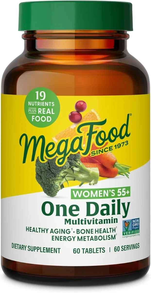 MegaFood Women Over 55+ One Daily Multivitamin - 60 Tablets