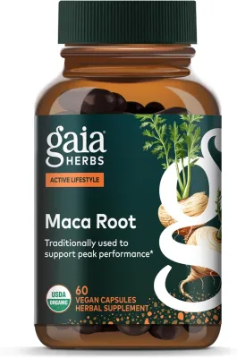 Gaia Herbs Maca Root - 60 Vegan Capsules
