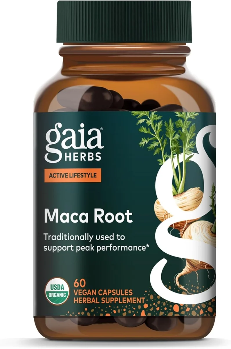 Gaia Herbs Maca Root - 60 Vegan Capsules