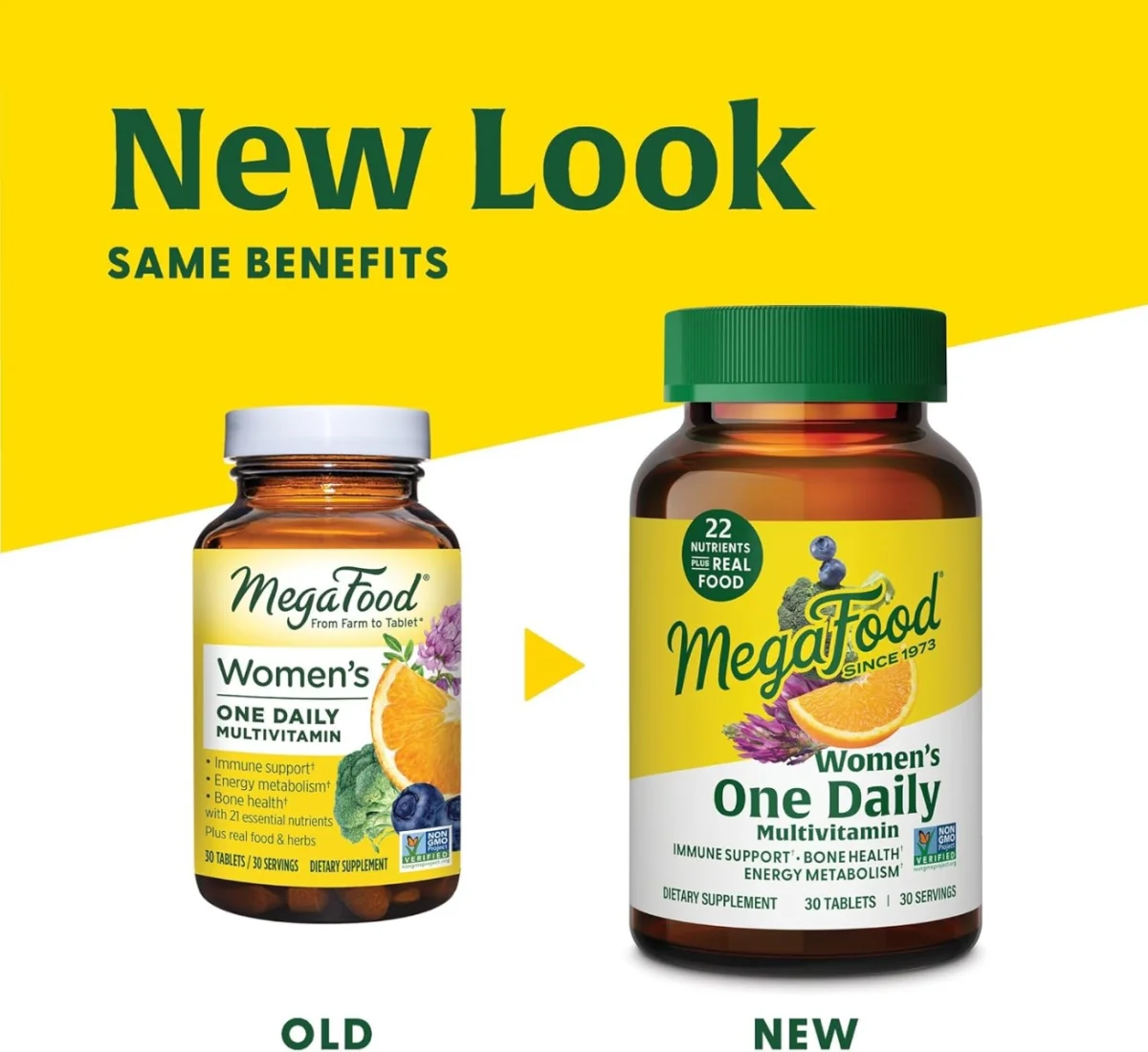 MegaFood Women's One Daily Multivitamin for Women - 30 Tablets