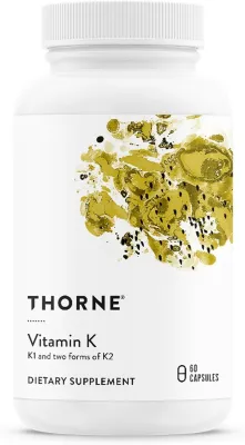 Thorne, Vitamin K, 60 Capsules