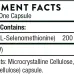 Thorne Selenium - 200 mcg - 60 Capsules - Image 2