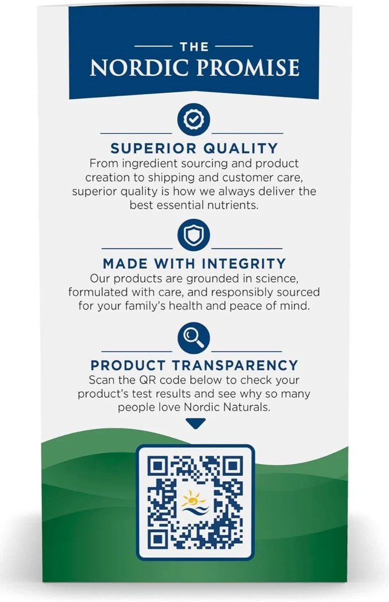 Nordic Naturals Vision Support Omega Blend - 730 mg - 60 Softgels