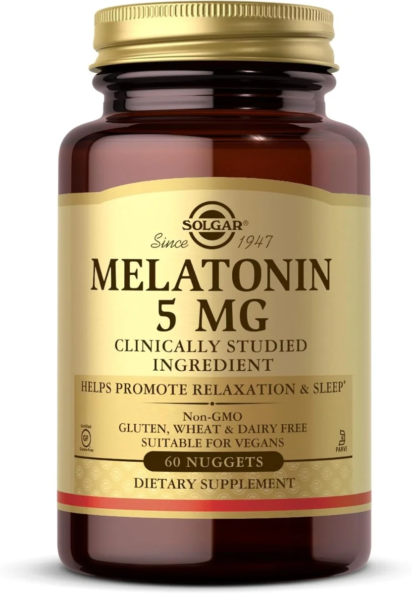 Solgar Melatonin - 5 mg - 60 Nuggets