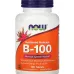 NOW B-100 Sustained Release - 100 Tablets - Image 1