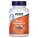 NOW Ultra Omega-3 Fish Oil - 90 Softgels - Image 1