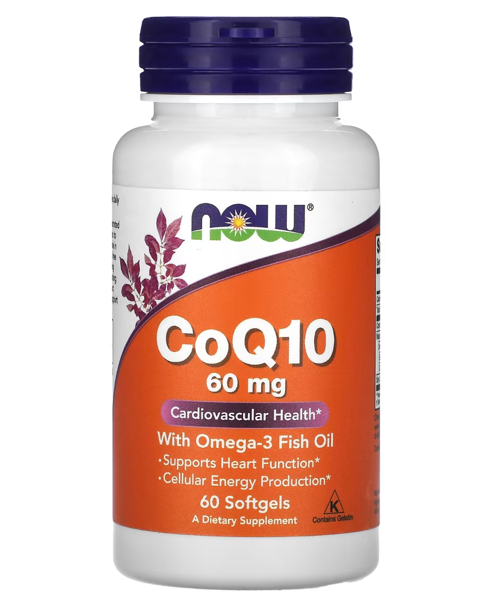 NOW CoQ10 - 60 mg - 60 Softgels