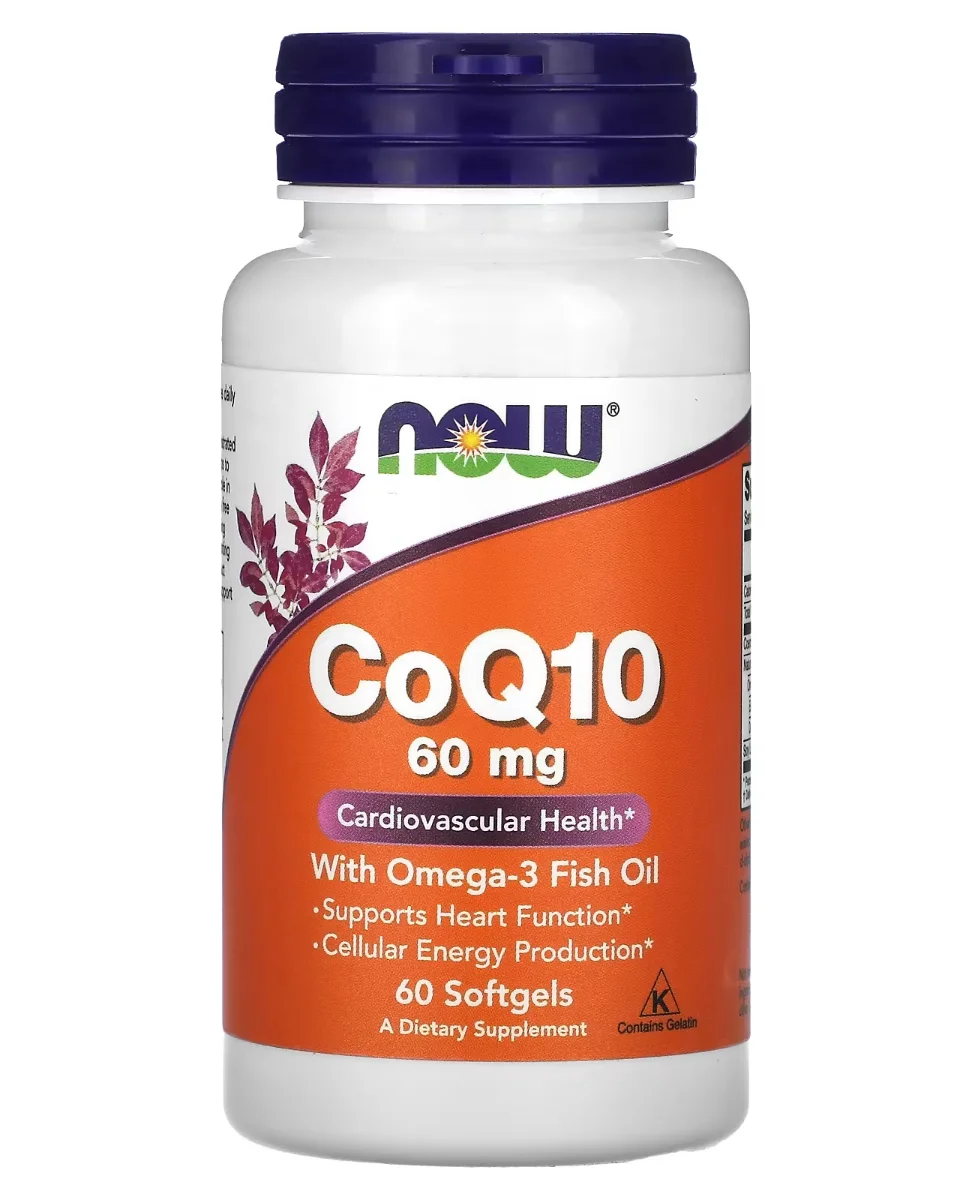 NOW CoQ10 - 60 mg - 60 Softgels