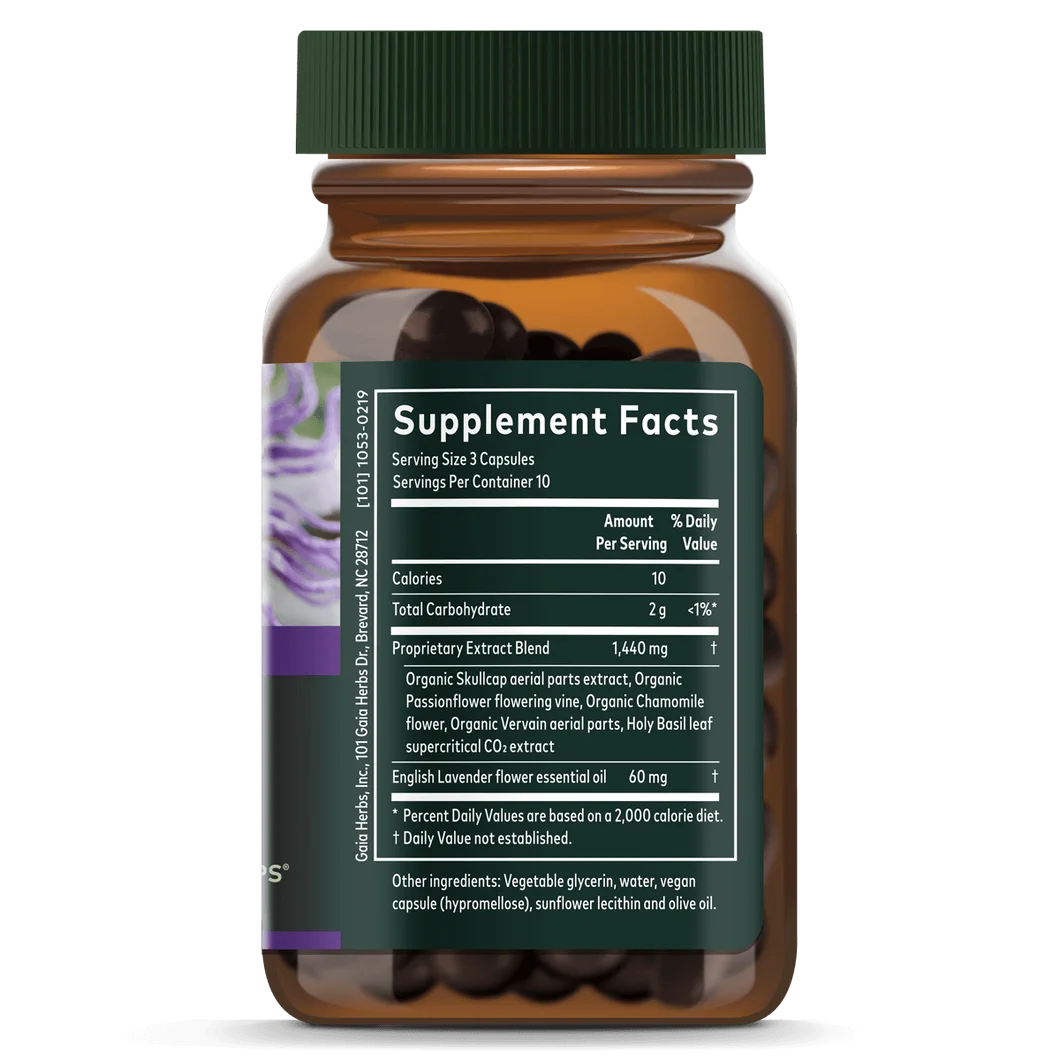 Gaia Herbs Calm A.S.A.P - 60 Vegan Liquid Phyto-Caps®