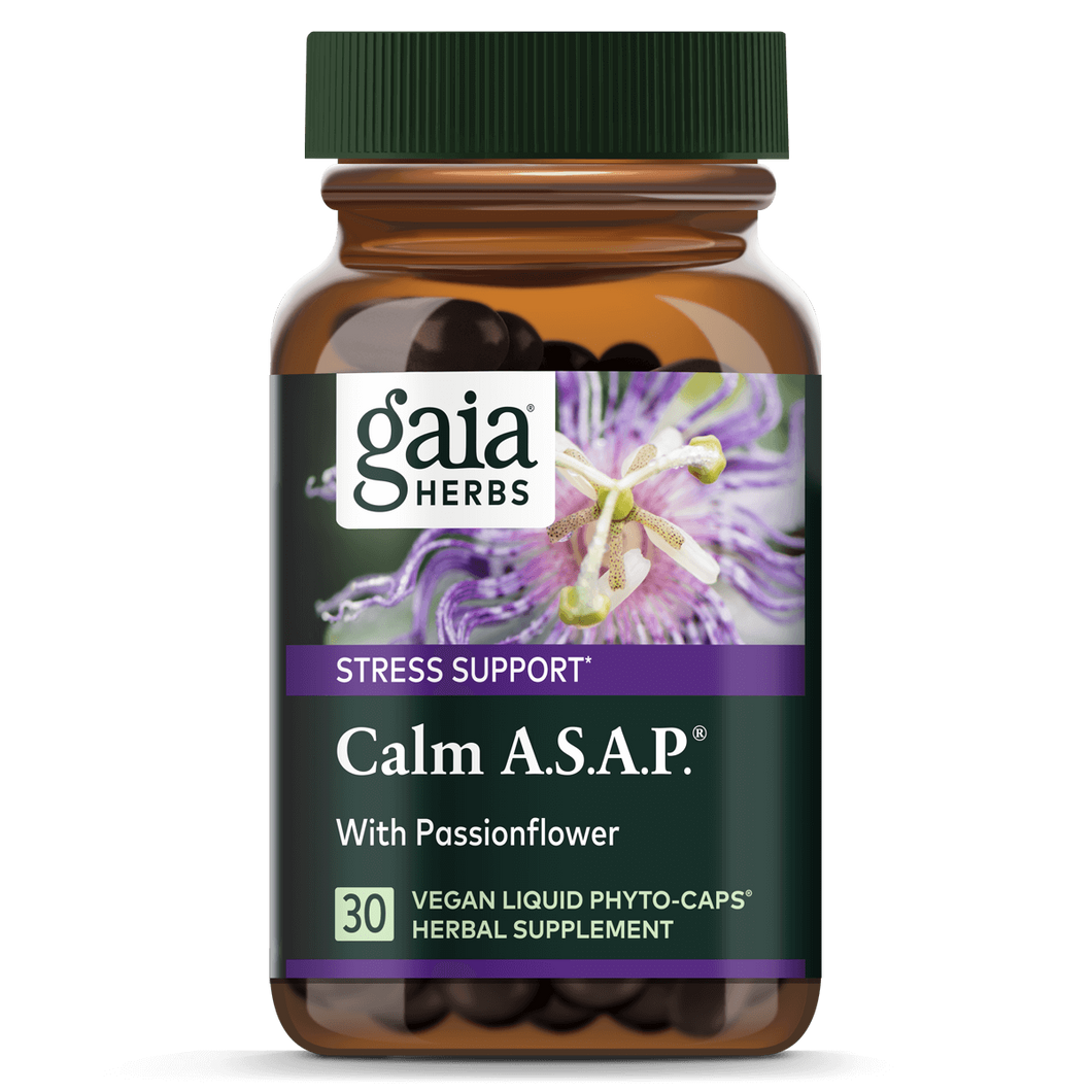 Gaia Herbs Calm A.S.A.P - 60 Vegan Liquid Phyto-Caps®