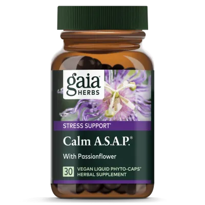 Gaia Herbs Calm A.S.A.P - 60 Vegan Liquid Phyto-Caps®