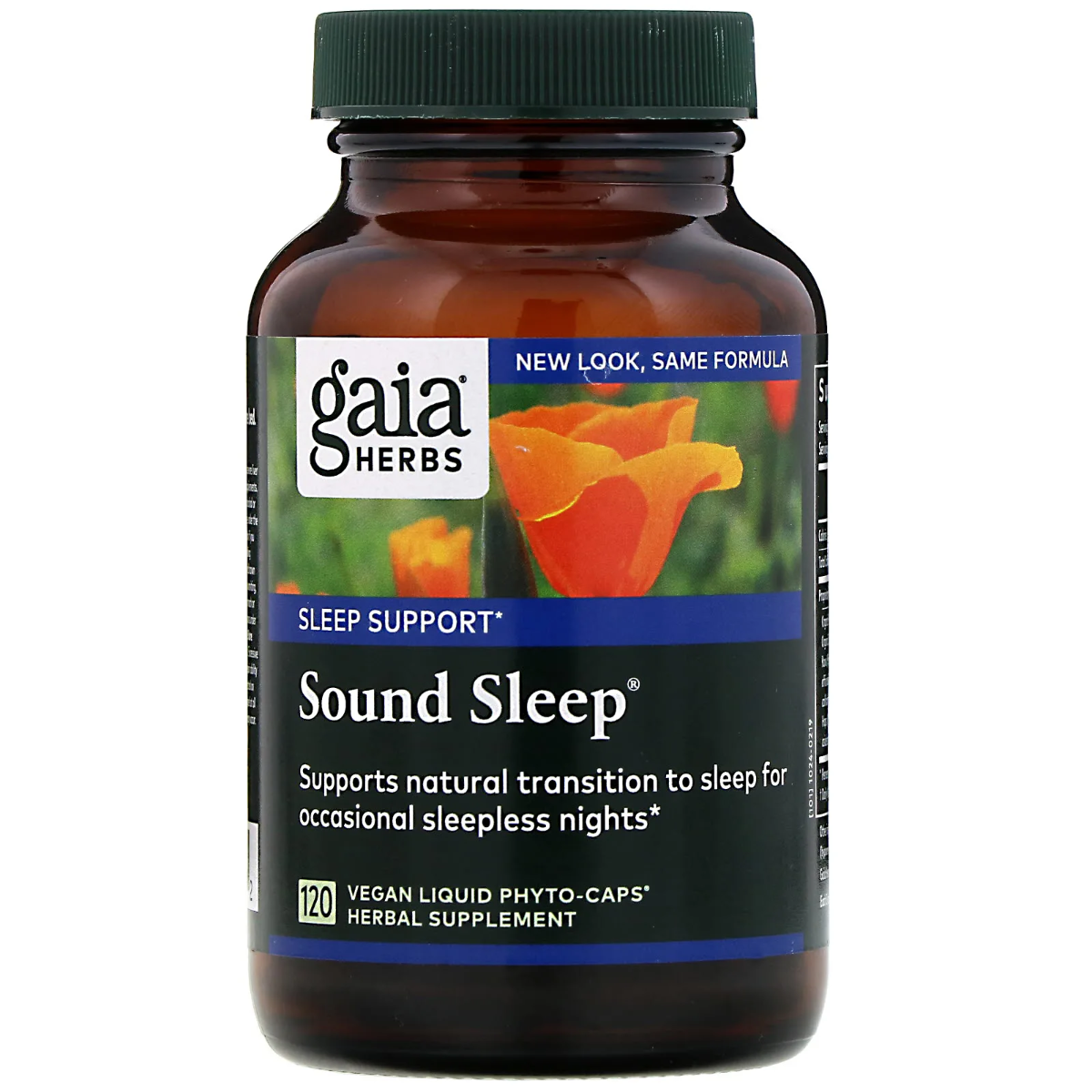 Gaia Herbs Sound Sleep - 60 Liquid Phyto-Caps