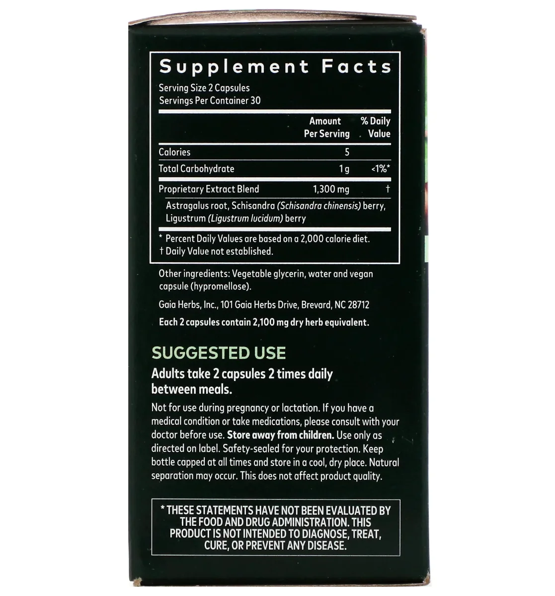 Gaia Herbs Immune Support™ Astragalus Supreme - 60 Vegan Liquid Phyto-Caps