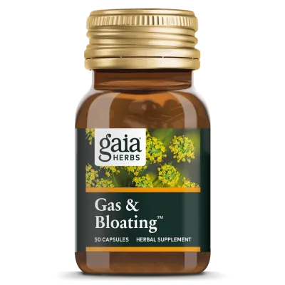 Gaia Herbs RapidRelief™ Gas and Bloating™ - 50 Vegan Capsules