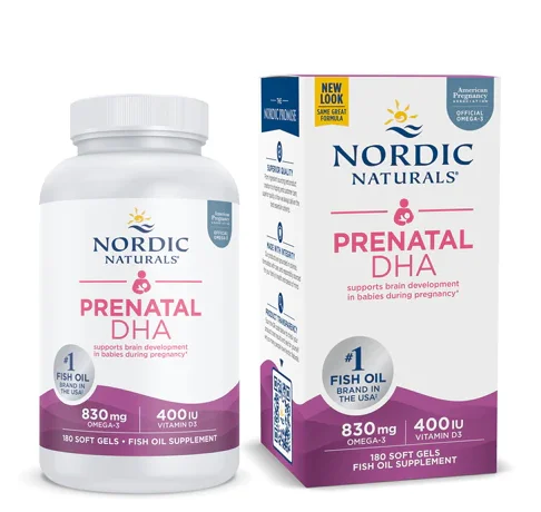 Nordic Naturals Prenatal DHA - 180 Softgels