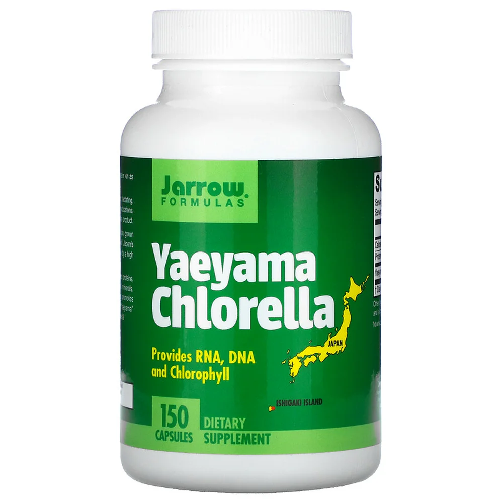 Jarrow Formulas Yaeyama Chlorella 150 Capsules
