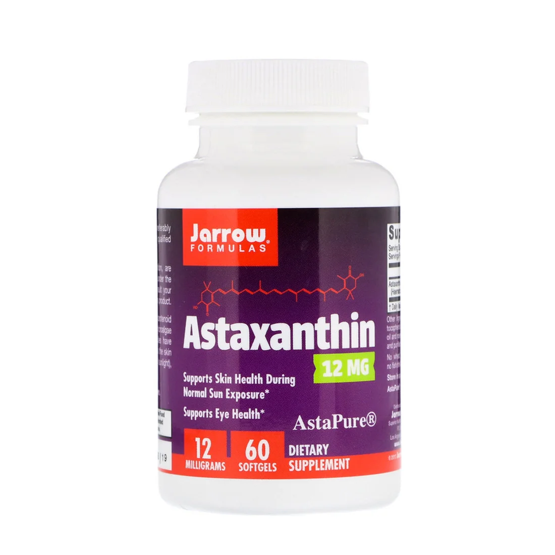 Jarrow Formulas Astaxanthin - 12 mg - 60 Softgels