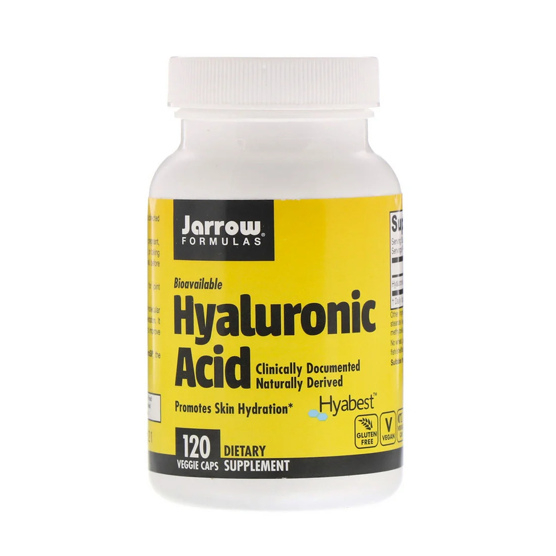 Jarrow Formulas Bone & Joint Hyaluronic Acid - 120 Veggie Capsules