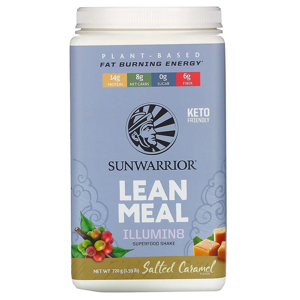 Sunwarrior Illumin8 Lean Meal Salted Caramel 1.59 lb (720 g)