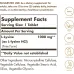 Solgar L-Lysine - 1000 mg - 100 Tablets - Image 2