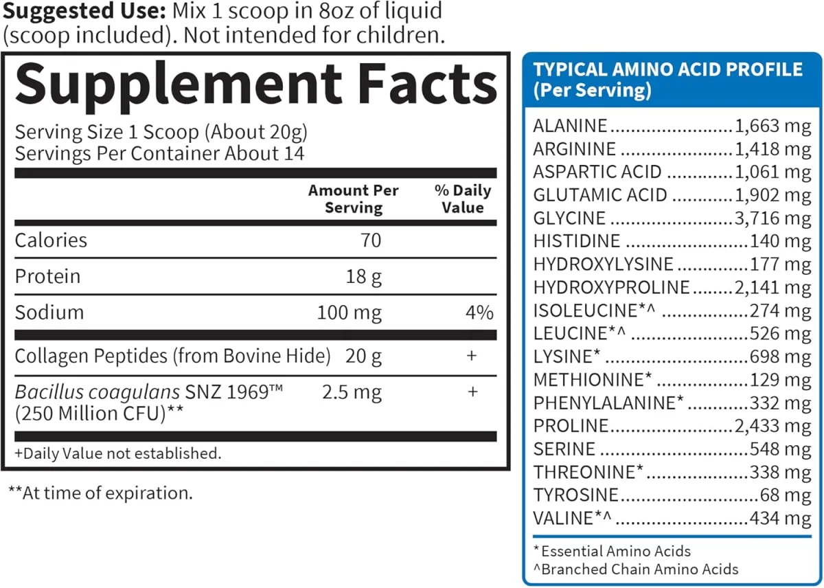 Garden of Life, Grass Fed Collagen Peptides, Unflavored, 9.87 oz (280 g)