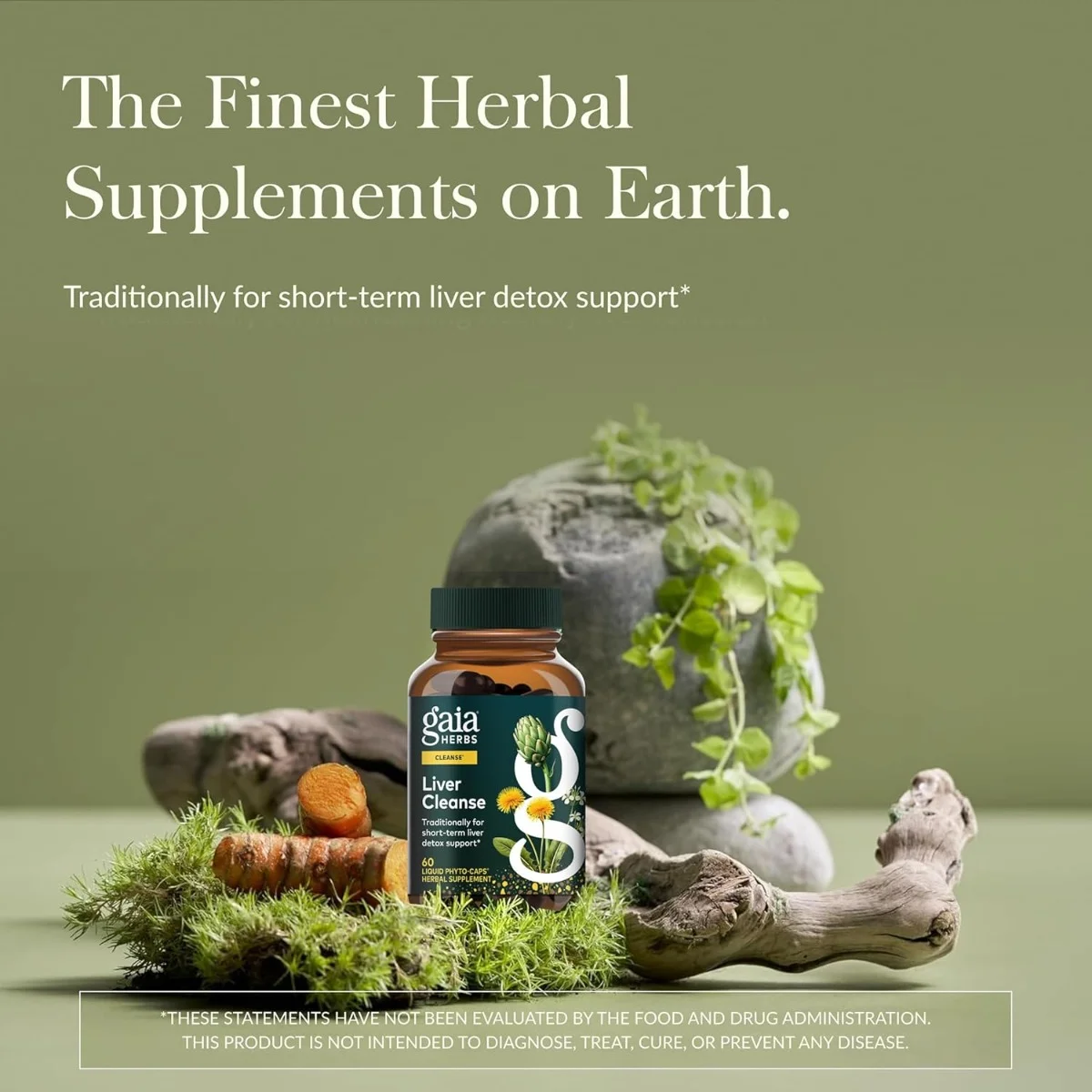 Gaia Herbs, Liver Cleanse, 60 Liquid Phyto-Caps