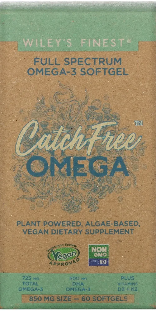 Wiley's Finest Catch Free Omega Full Spectrum Omega-3 - 60 Softgels